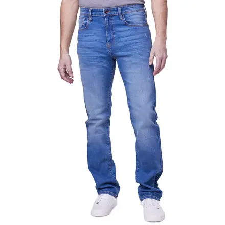 Straight-leg jeans
